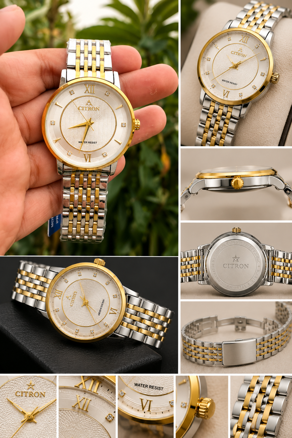 CITRON TWO-TONE STAINLESS STEEL