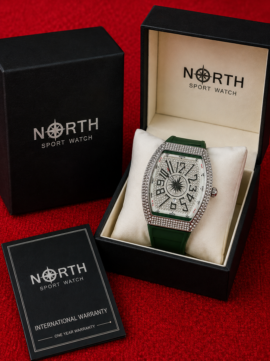 NORTH SILVER DIAL
