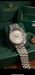 ROLEX CLASSIC SILVER OYSTER DATEJUST